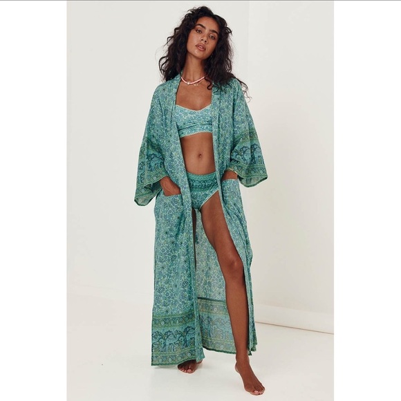 NWT Spell Sundown Maxi Robe / Kimono - Picture 13 of 14